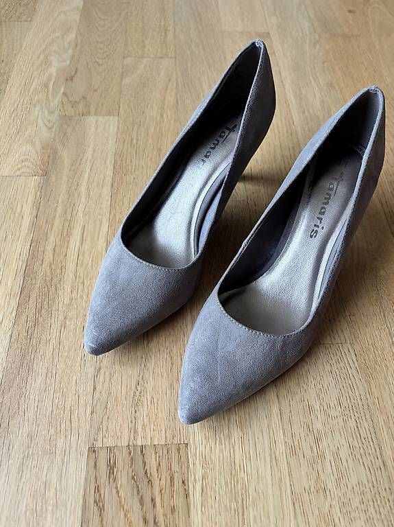 Tamaris Scarpe da donna: High Heel Pumps hellbraun/grau, Gr.41 – Usato da Horgen venduto da sab_kp8l