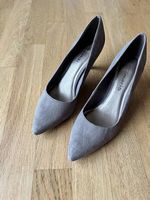 High Heel Pumps hellbraun/grau, Gr.41
