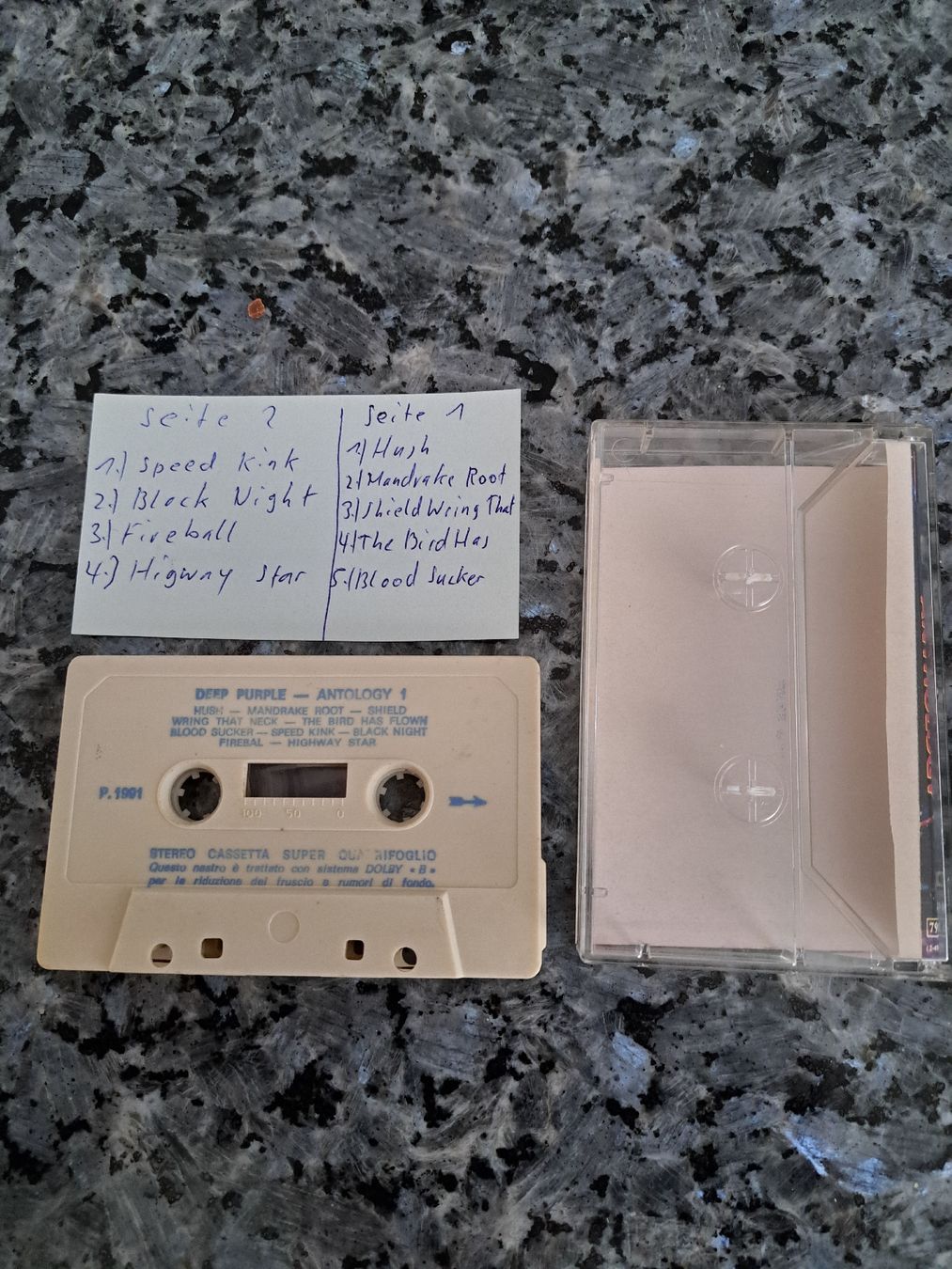 Musicassette: Kassette Deep Purple - Anthology – Usato da Neuenkirch venduto da Ufruti 1