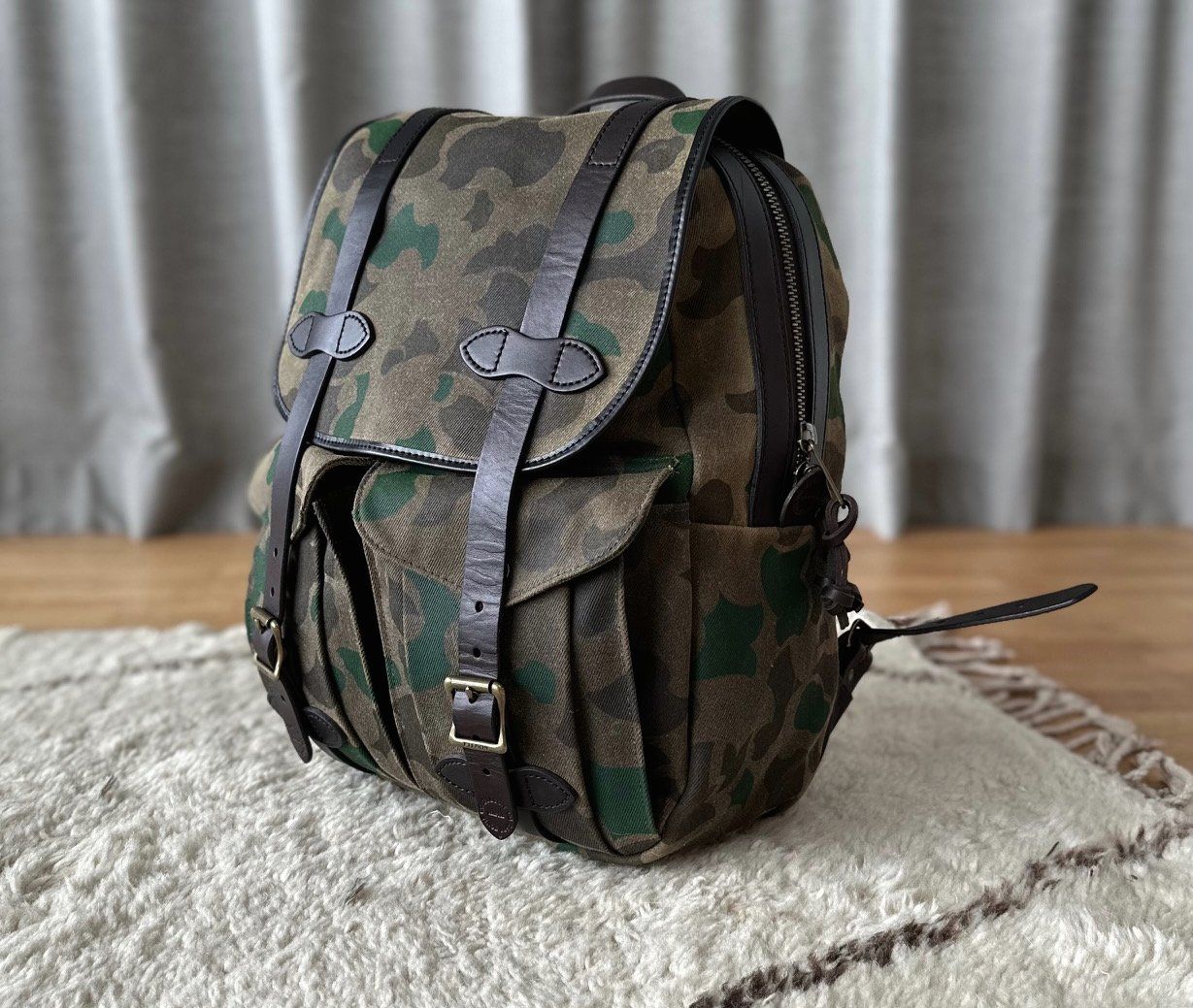 Rucksäcke: Filson Waxed Rugged Twill Rucksack – Gebraucht aus Lugnorre von Filson 1