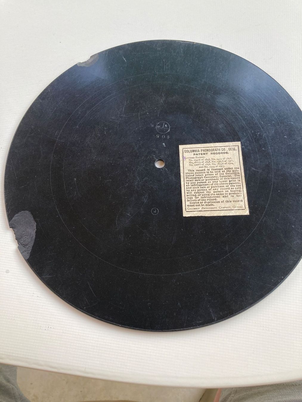 Schallplatten: Vier italienische Schellackplatten, eine davon sehr alt – Gebraucht aus Altstätten SG von orthophonix 1