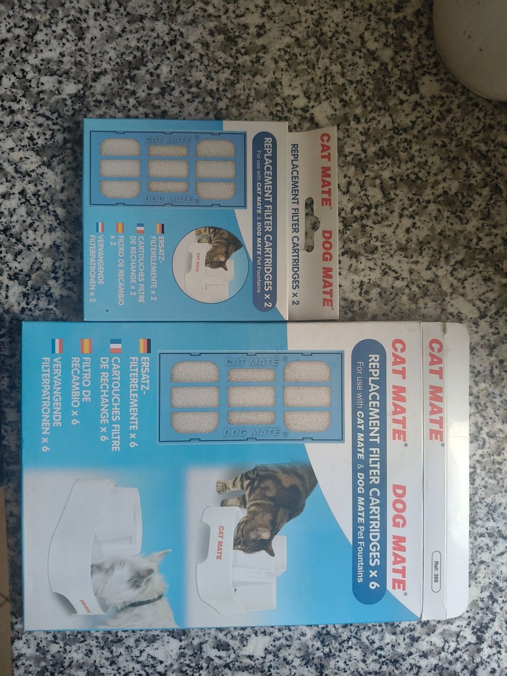 Sanitari: Filtres pour fontaines Cat Mate  2 + 5 pc – Usato da Couvet venduto da lyd_7cnq