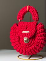 Sac artisanal au crochet modèle Oreo Fait  main