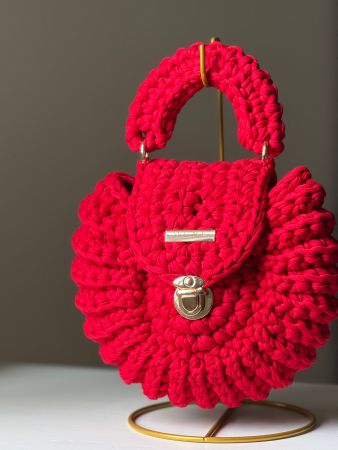 Sac artisanal au crochet modèle Oreo Fait  main