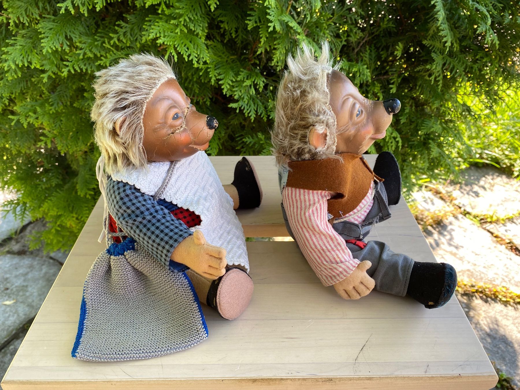 Steiff Giocattoli: Steiff Igelpaar Mecki und Micki – Usato da Feldbach venduto da Olive1 3