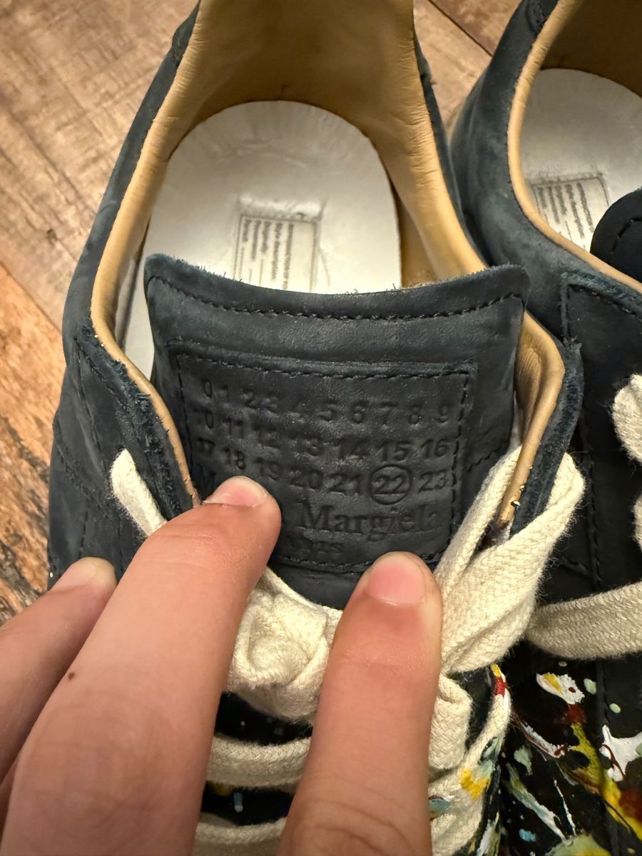 Maison Margiela Herrenschuhe: Margiela Paint Splatter Gats – Neu (gemäss Beschreibung) aus Zollikerberg von max_k8gv 1