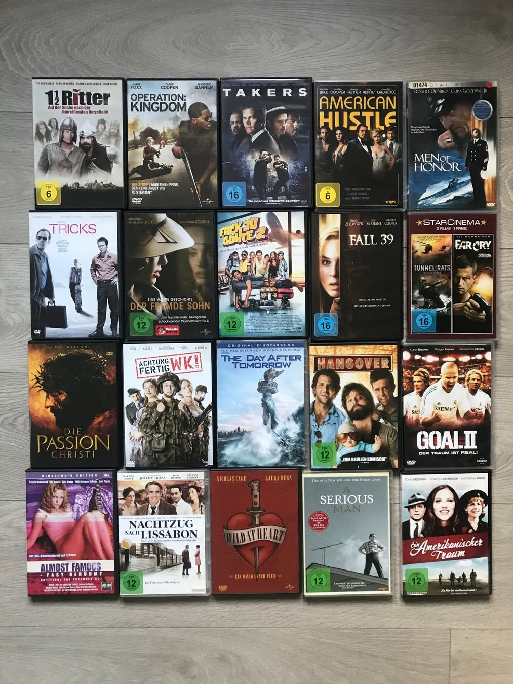 Tutti i DVDs: DVD Sammlung Filme (C) – Usato da Unterkulm venduto da esco