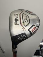 PING G15 LH Fairwayholz 3 15.5° Draw Herren Wood