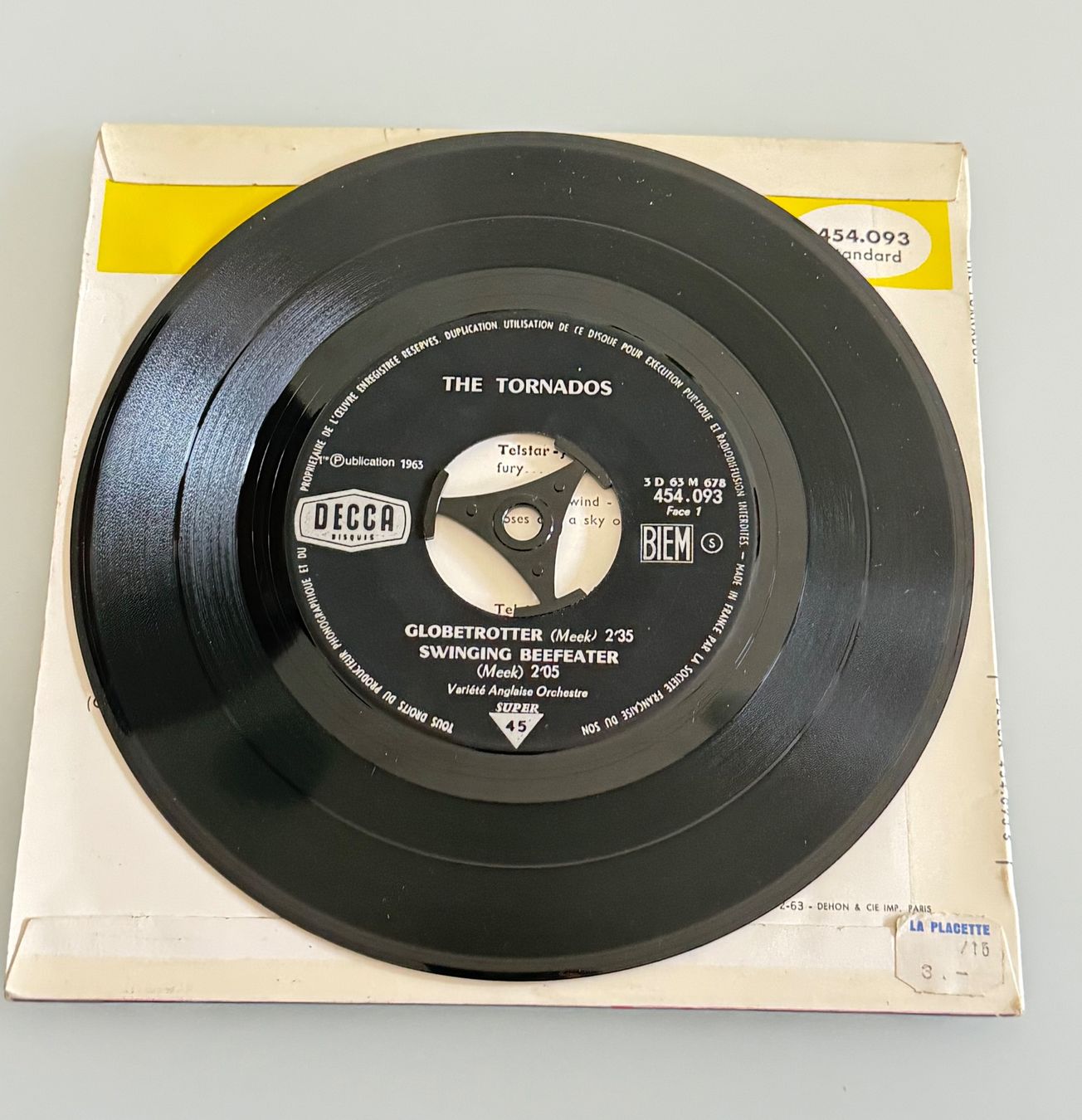 Schallplatten: The Tornados - Globe Trotter - EP 45T Decca – Gebraucht aus Denges von peumens 3