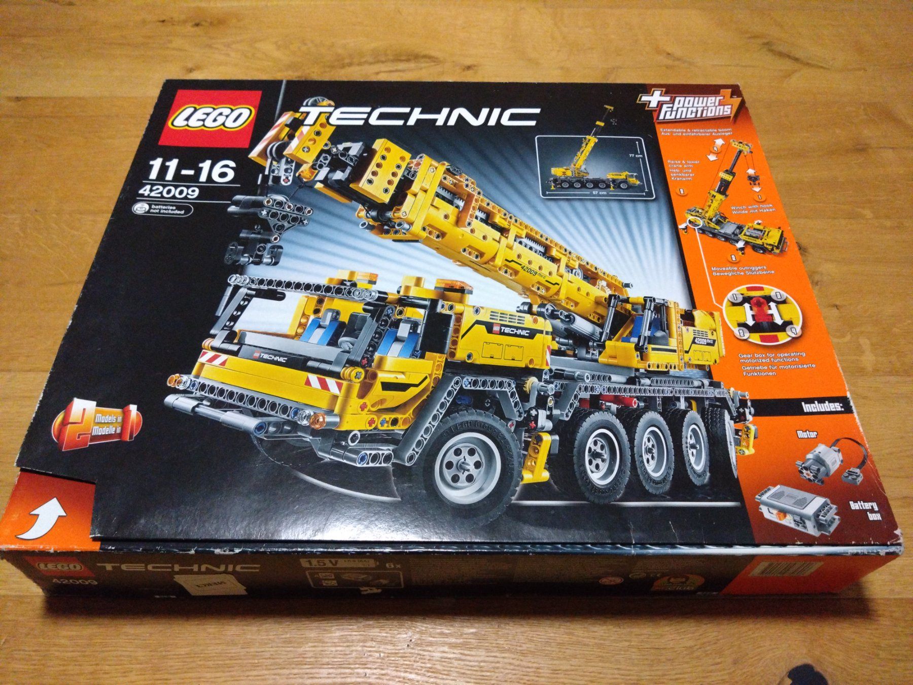Lego Kit di costruzioni: Lego Technic 42009 Mobiler Kran inkl.OVP/ zerlegt+sortiert – Nuovo (secondo la descrizione) da Schenkon venduto da kkm2