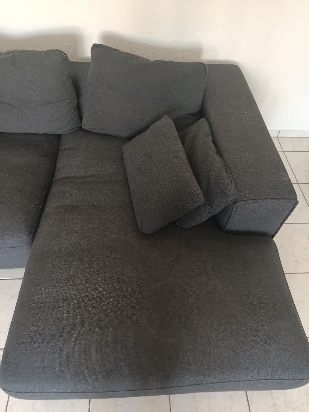 Sofas: Canapé d'angle noir / Schwarzes Ecksofa  – Gebraucht aus Alterswil FR von thi_sy2m 4