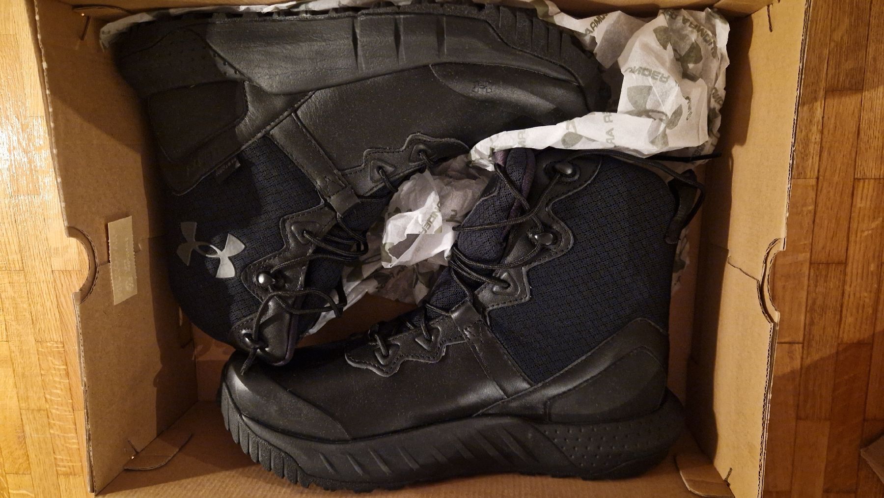 Under Armour Herrenschuhe: Under Armour Tactical Valsetz Leather WP Boots up 43 – Neu (gemäss Beschreibung) aus Genève von SpaceForce123456 3