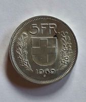 Silber-Münze 5-Franken 1969