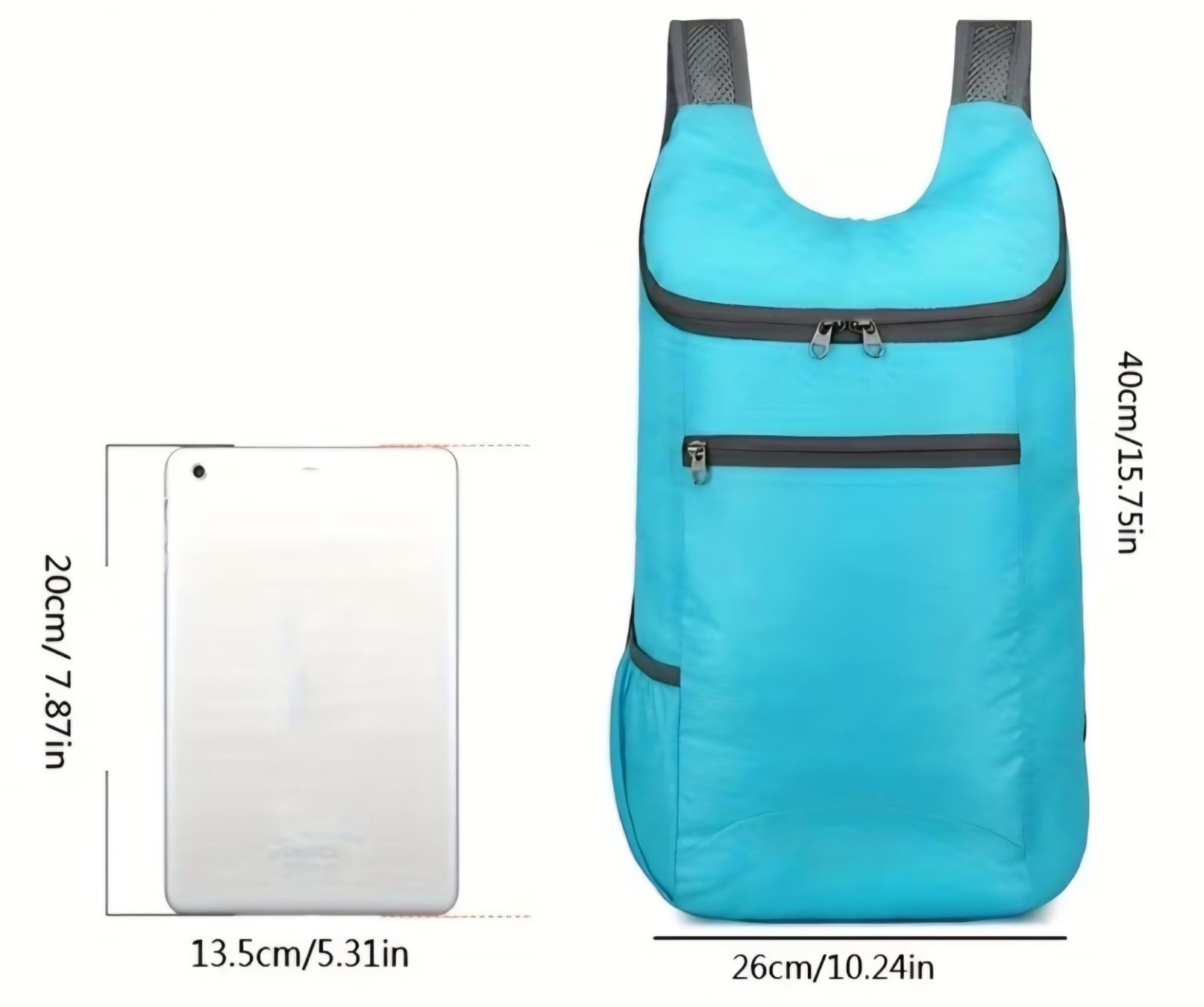 Zaini: Rucksack Freizeit Faltrucksack Wanderrucksack Reiserucksack – Nuovo e nell'imballaggio originale da Burgdorf venduto da Djidjo77 1