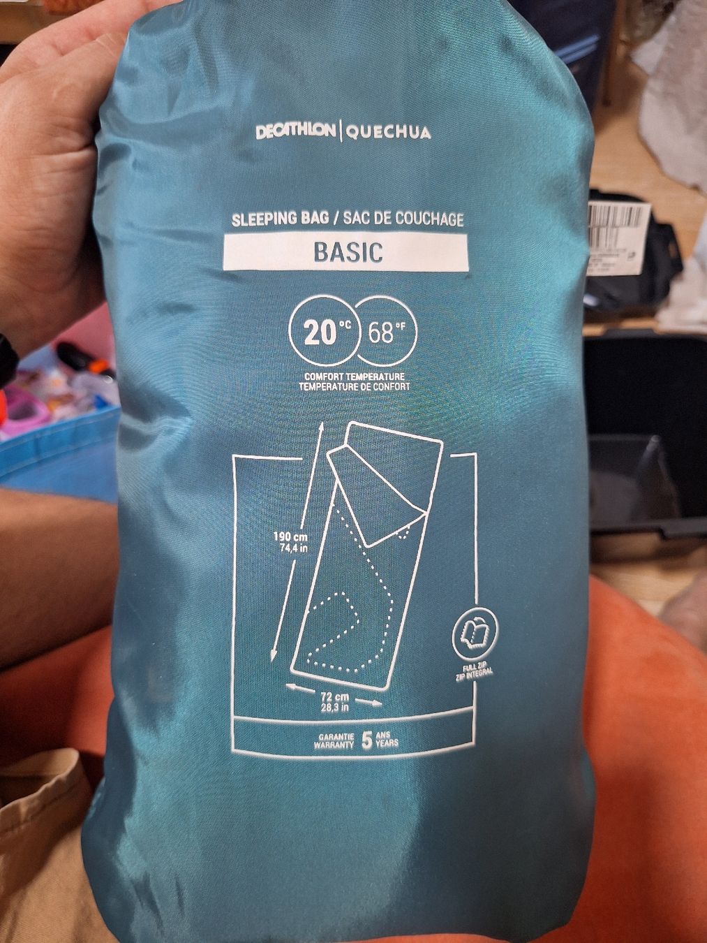 Taschen: Sac de couchage Quechua Basic 190 cm  – Gebraucht aus Tannay von v1n1p00h 1