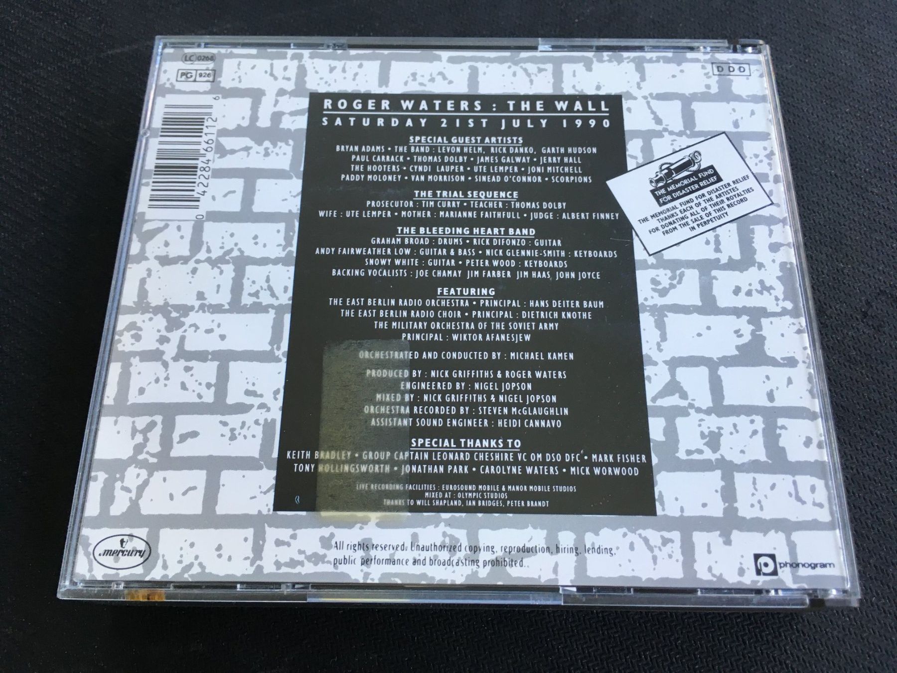 CD: Roger Waters The Wall - Live in Berlin -CD- – Usato da St.Gallen venduto da MedienJoe 1