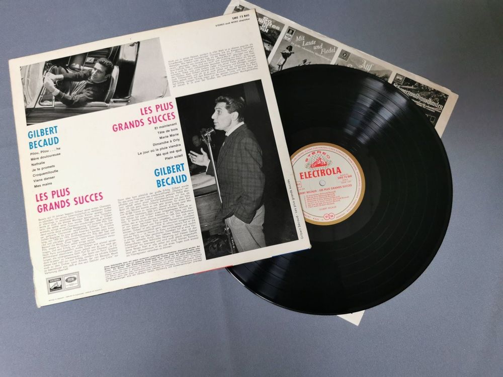 Gilbert Becaud – Les Plus Grands Succes (Gebraucht) in Grafenried für ...