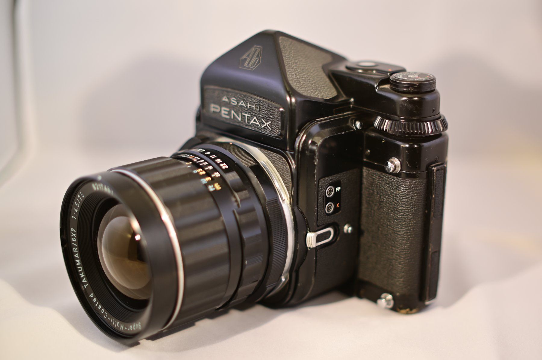 Asahi Appareil photo: Asahi Pentax 6x7 + 2 Objektive – D'occasion à Uster par Stoessda 3