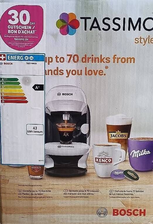 Kaffeemaschinen & Espressomaschinen: Cafetière TASSIMO Compact One – Gebraucht aus Lausanne von Sch_1000 2