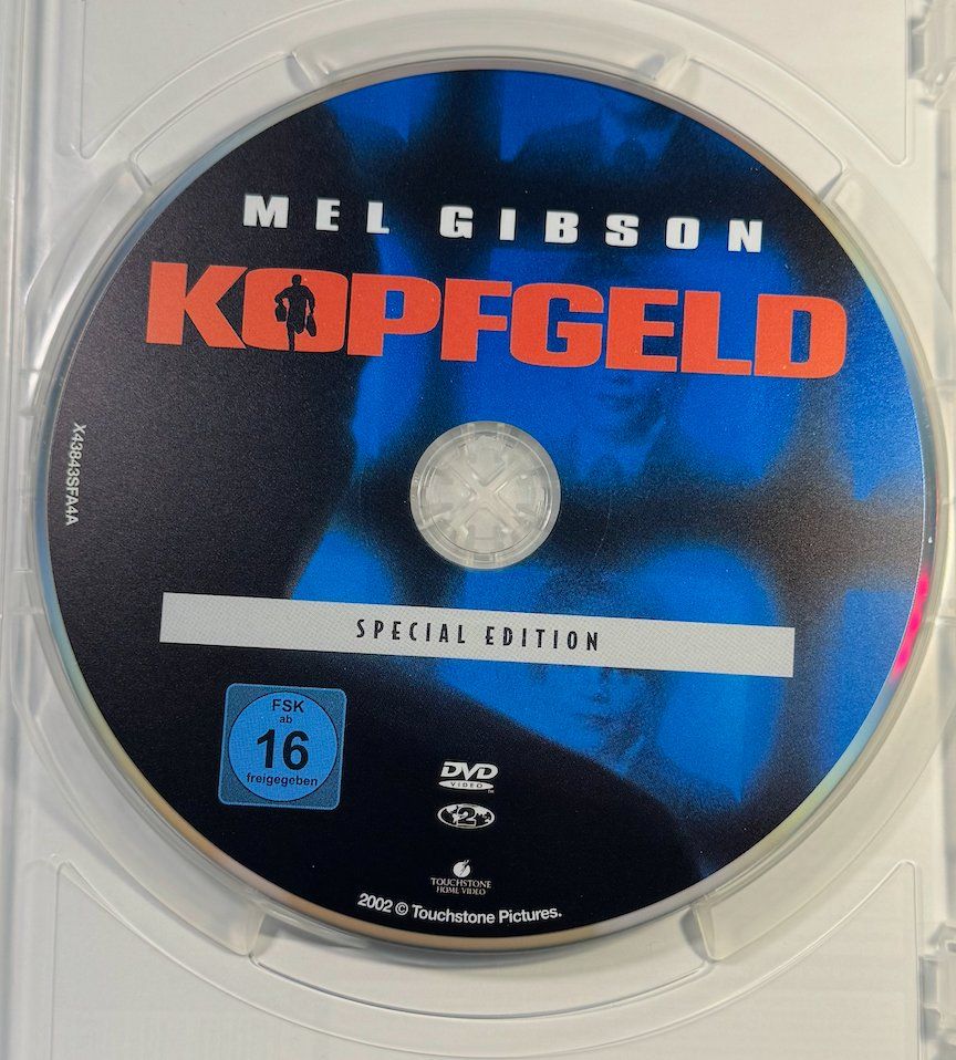Tutti i DVDs: DVD KOPFDELD - MEL GIBSON - SPECIAL EDITION – Usato da Wisen venduto da gigisna 1