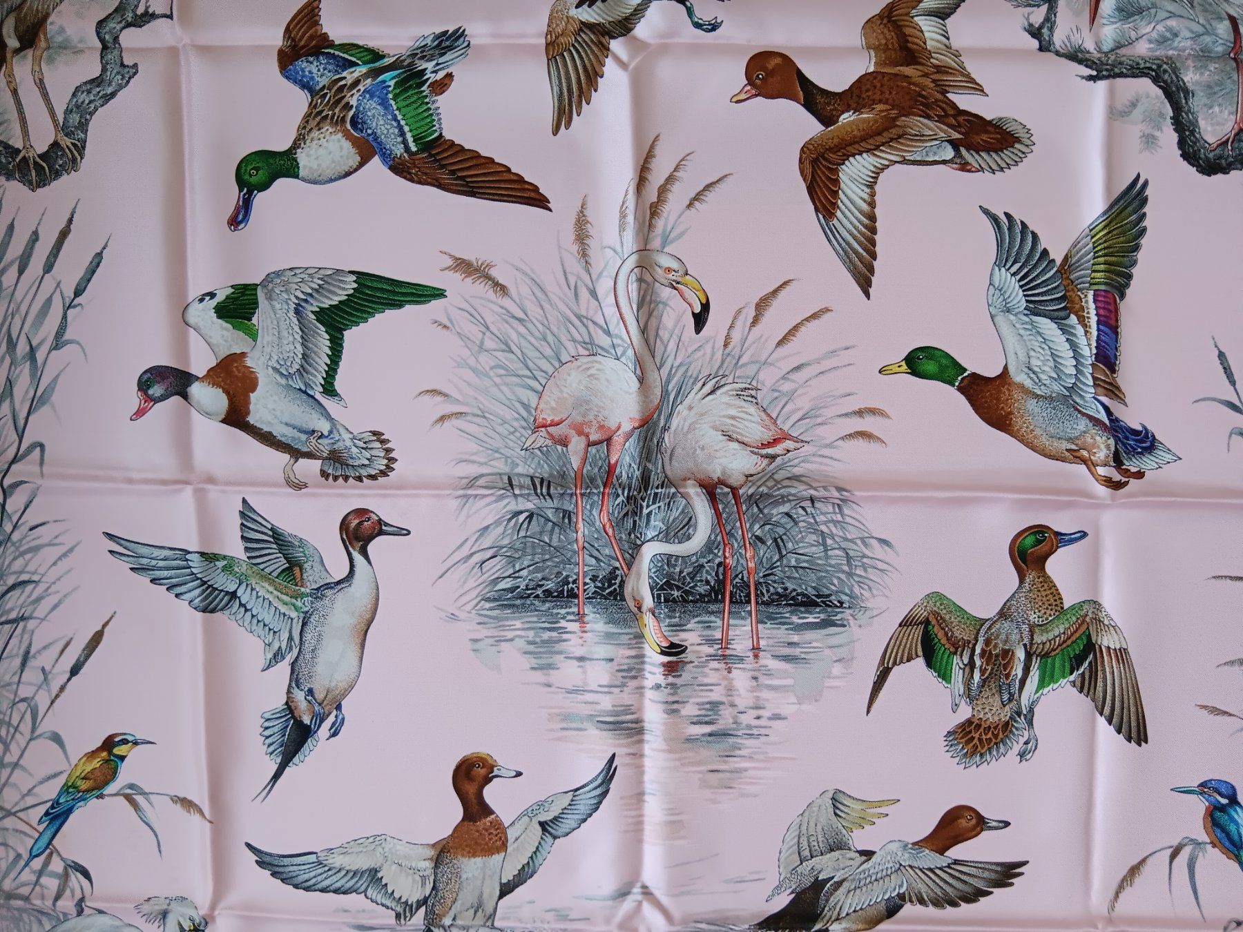 Hermès Foulards, Tücher & Schals: HERMES "HALTE EN CAMARGUE" CARRE 90 CM – Gebraucht aus Cossonay-Ville von Les_1001_perles 5
