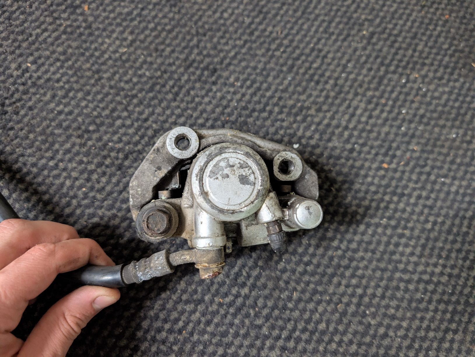 Yamaha Tutti i ricambio per moto: Yamaha DTR 125 Bremssatel Vorne – Usato da Mellingen venduto da jea_hkf9 4