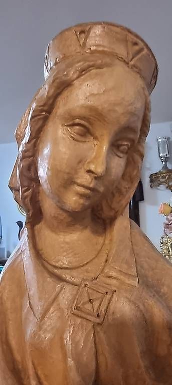 Sculture & Statue: Antike geschnitzte Madonna Statue, XXL – Usato da Kaufdorf venduto da Nati-Nati 2