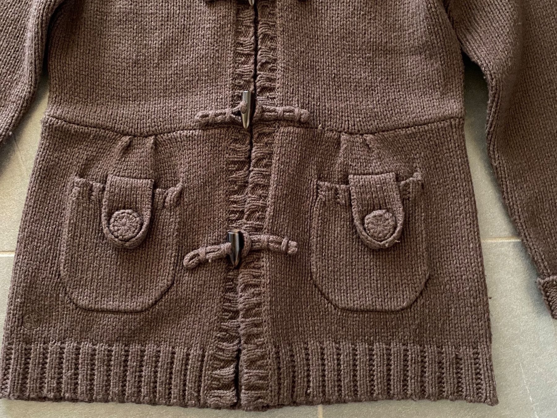 Giacche: wunderschöne Strickjacke AIGLE Gr.M +++top+++ Lammwolle – Usato da Wallenried venduto da Asyano 2