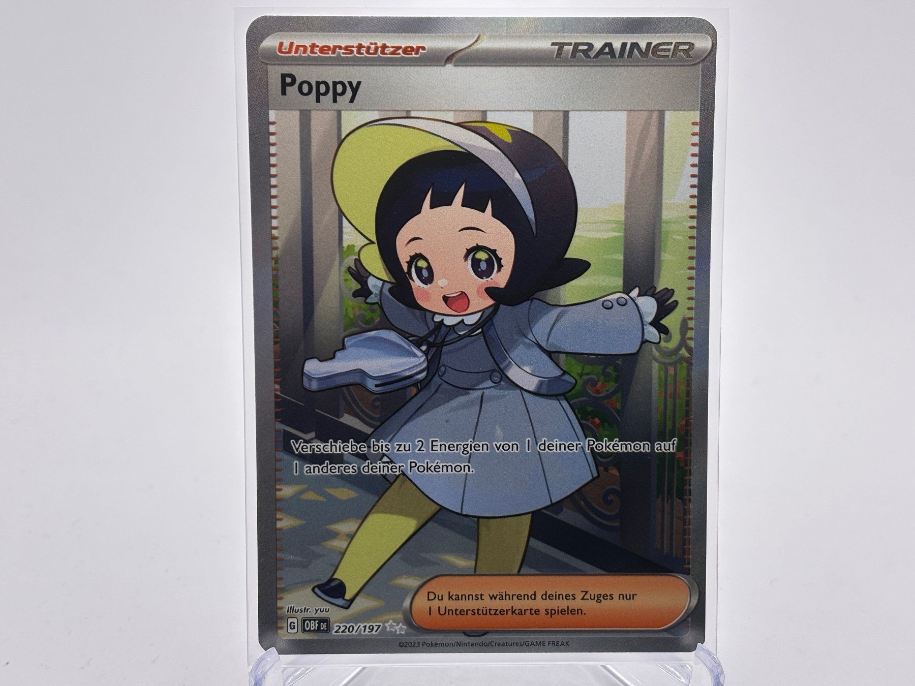 Pokémon Carte collezionabili: Obsidianflammen - Poppy  (OBF 220) - DE – Nuovo (secondo la descrizione) da Allschwil venduto da Bullach