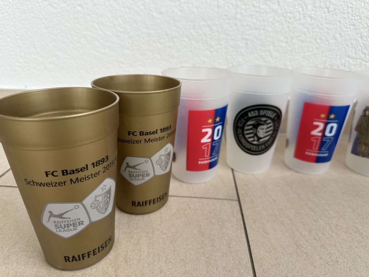 Behälter & Ähnliches: FC Basel Becher-Sammlung ab 1.- – Gebraucht aus Liestal von forty-four_shop 1
