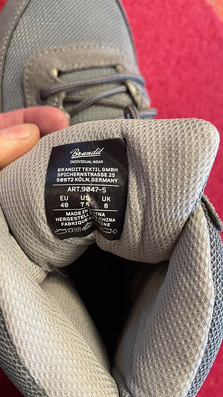 Scarpe da uomo: BRANDIT Tactical Boot Next Generation Gr 40 – Nuovo (secondo la descrizione) da Niederrohrdorf venduto da Aldi01 2