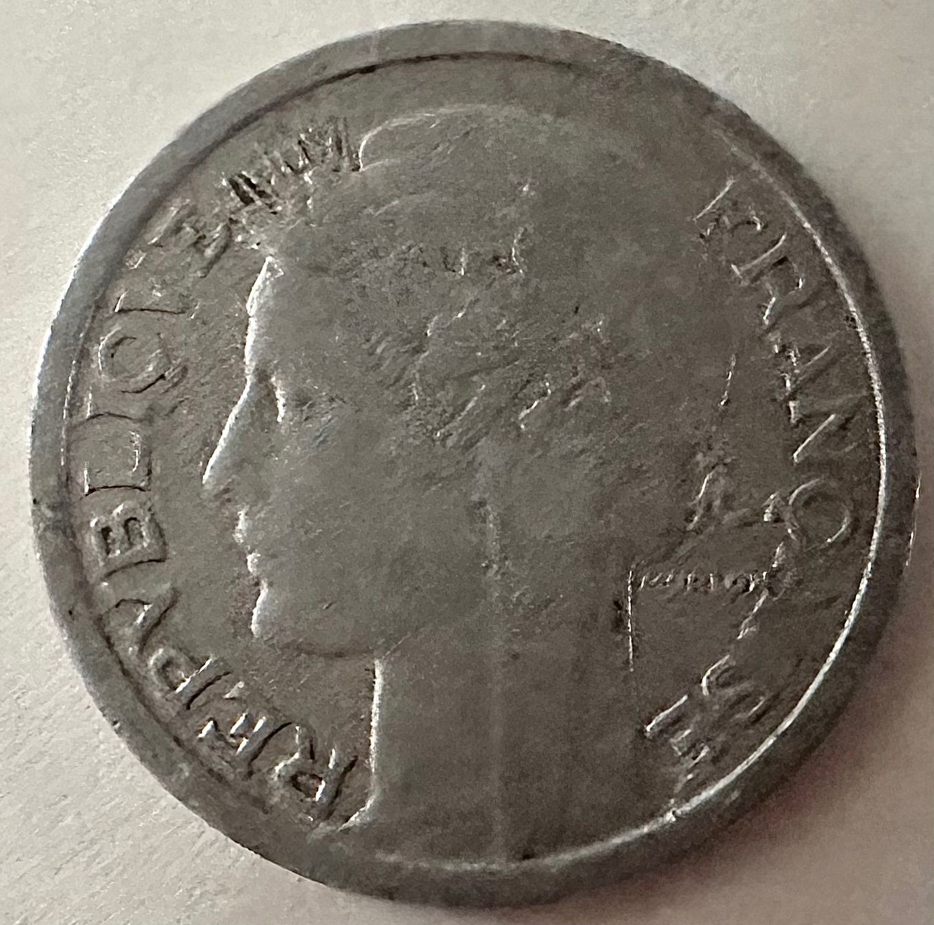 Toutes les monnaies: 1 Französische Franc – D'occasion à Otelfingen par Jupi07