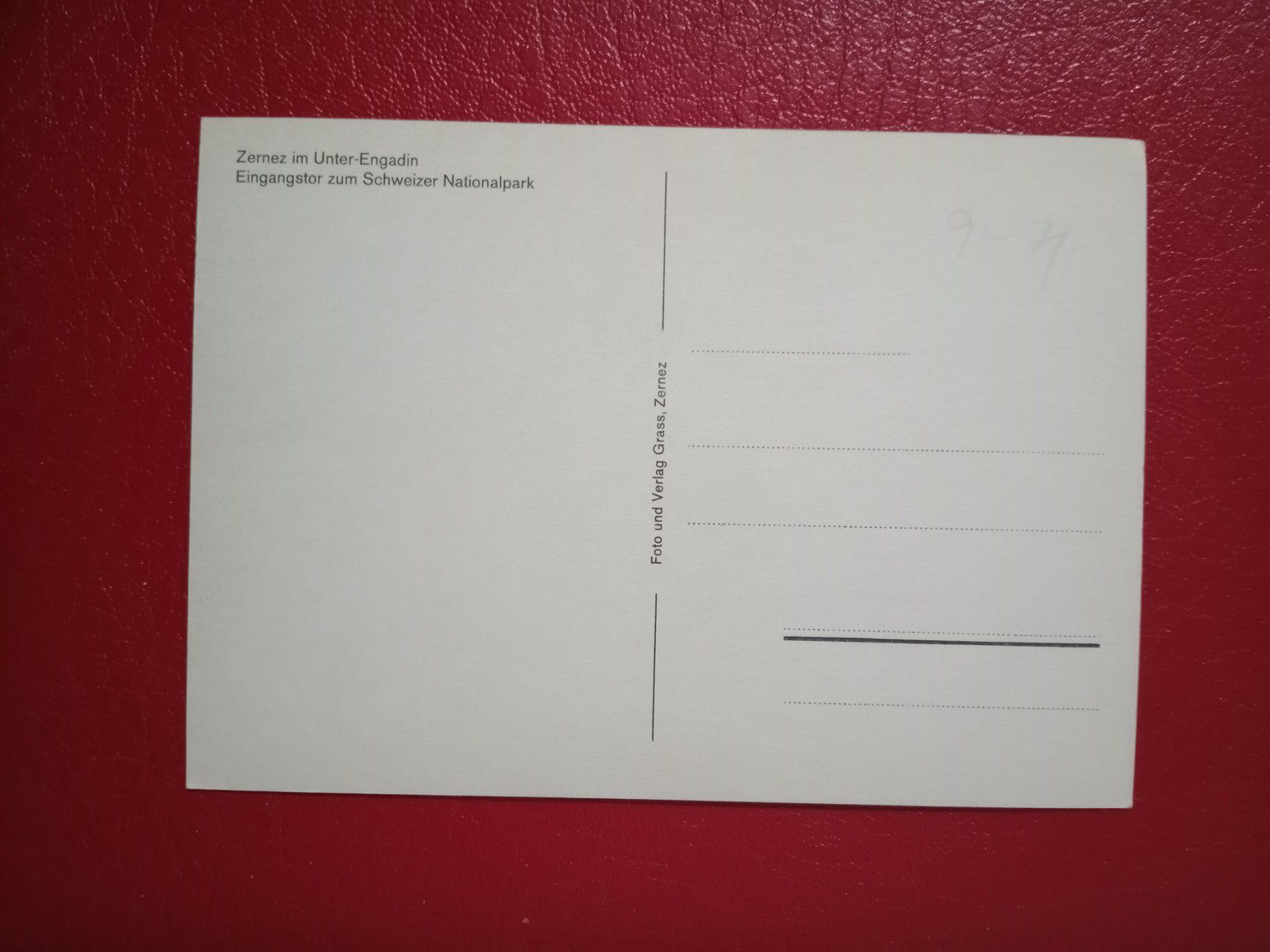 Cartes postales: Zernez Unterengadin Graubünden – D'occasion à Küttigen par Melisch1000 1