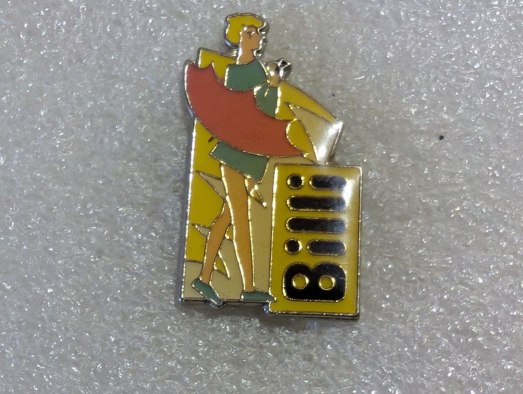 Placchette & Badge: Ansteckpin 126: Billi – Usato da Oppligen venduto da Pin-Fall-Shop