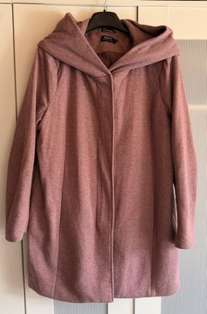 Damen Mantel Only rosa mit Kapuze Grösse XXL guter Zustand!