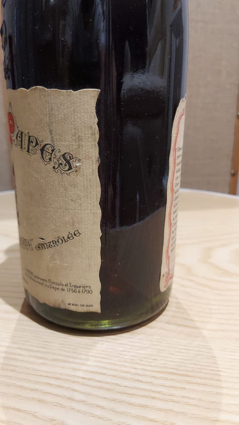 Wein: 1xWeinflasche Clos des Papes 1970 – Neu und originalverpackt aus Rikon im Tösstal von fragolina40 4