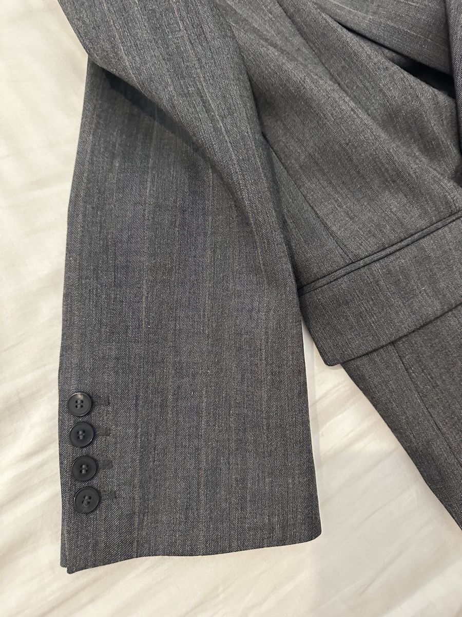 Zara Mäntel: Blazer Zara gris à rayures  – Neu (gemäss Beschreibung) aus Versoix von vic_5p9t 2