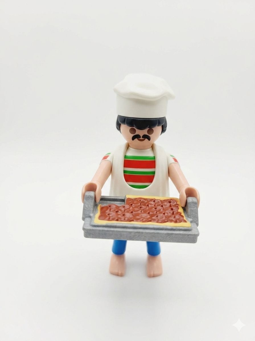 Playmobil Giocattoli: Playmobil, Pizzabäcker – Usato da Gunzwil venduto da Zappelhans