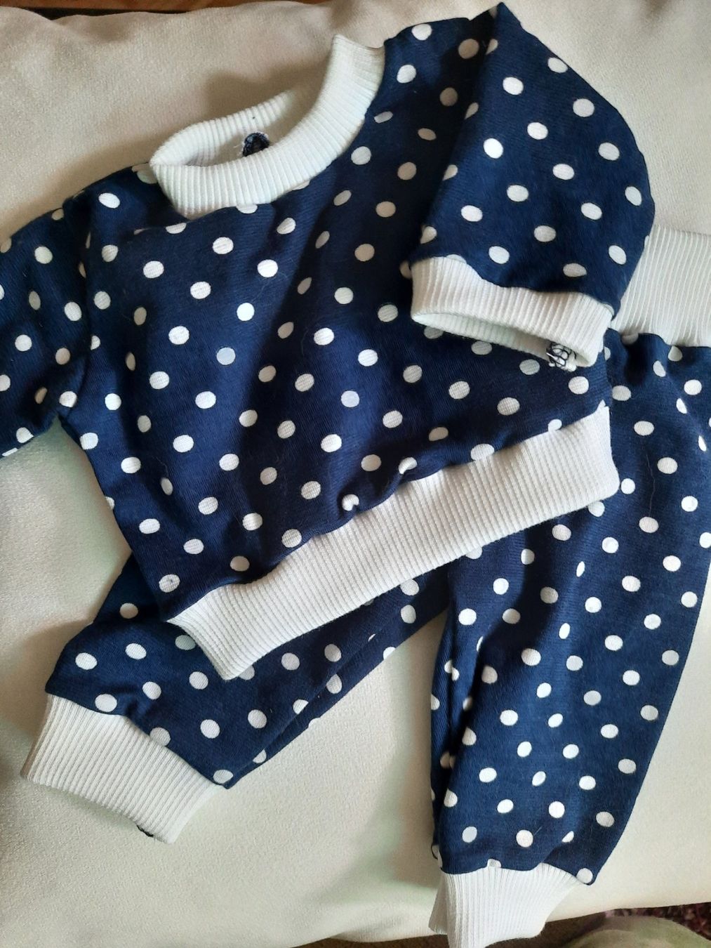 Puppen: Puppen-Pyjama, Baumwolle, Handarbeit / NEU – Neu (gemäss Beschreibung) aus Allschwil von saphira012 1