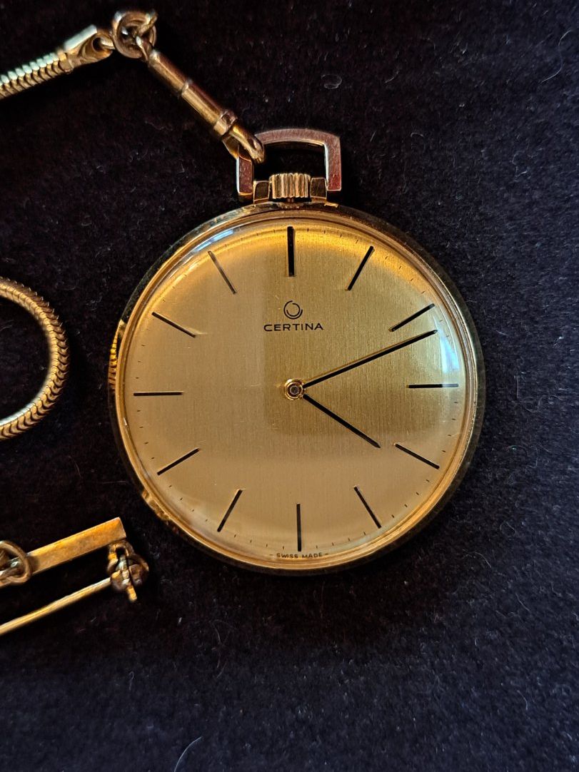 Certina Orologi: Taschenuhr Certina vergoldet – Usato da Mühlethal venduto da diveguitar 2