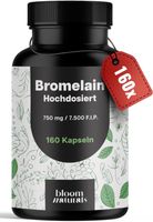 Bromelain Kapseln 750mg – 160 Stück hochdosiert
