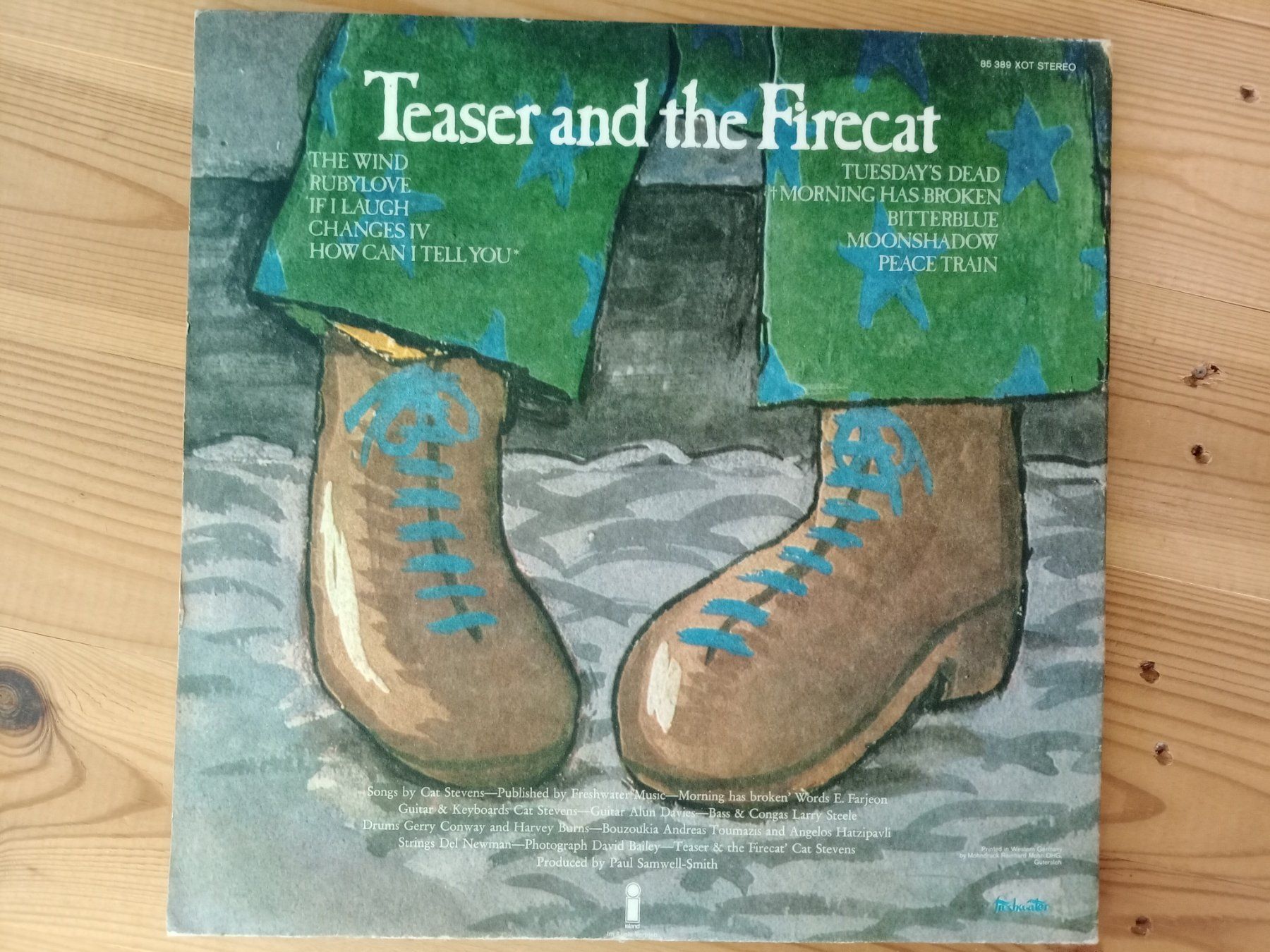 Dischi in vinile: Cat Stevens - Teaser and the Firecat, LP, TOP – Usato da Waldenburg venduto da STICKER_KING 3