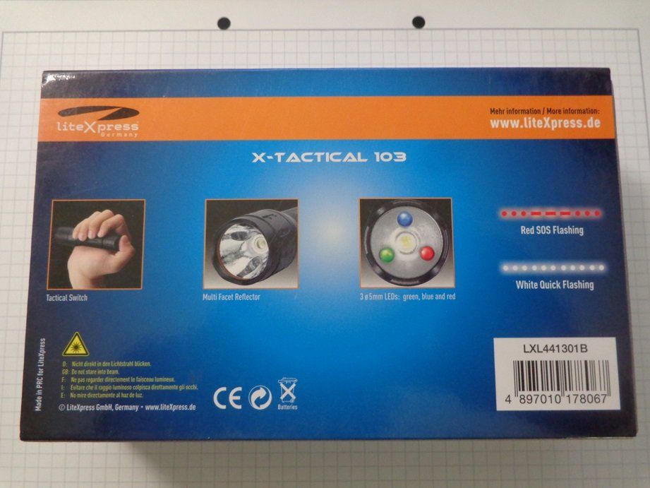 Lampade: LITEXPRESS X-Tactical 103 – Nuovo (secondo la descrizione) da Gontenschwil venduto da Ch_suk 3