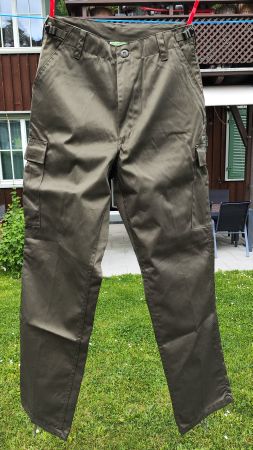 US Ranger-Hose olive M, robust für Pfadi, Cevi, Garten