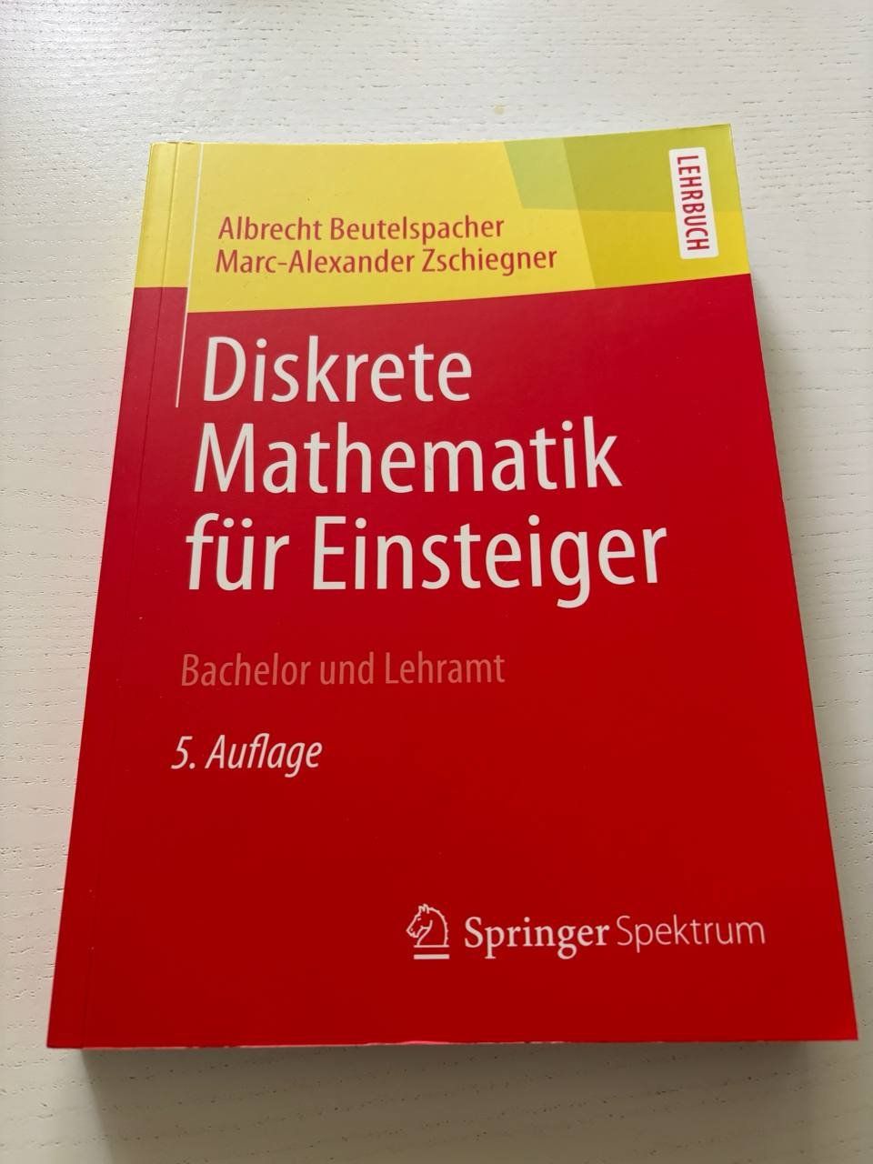 Libri: Diskrete Mathematik für Einsteiger – Usato da Bern venduto da Merhleen