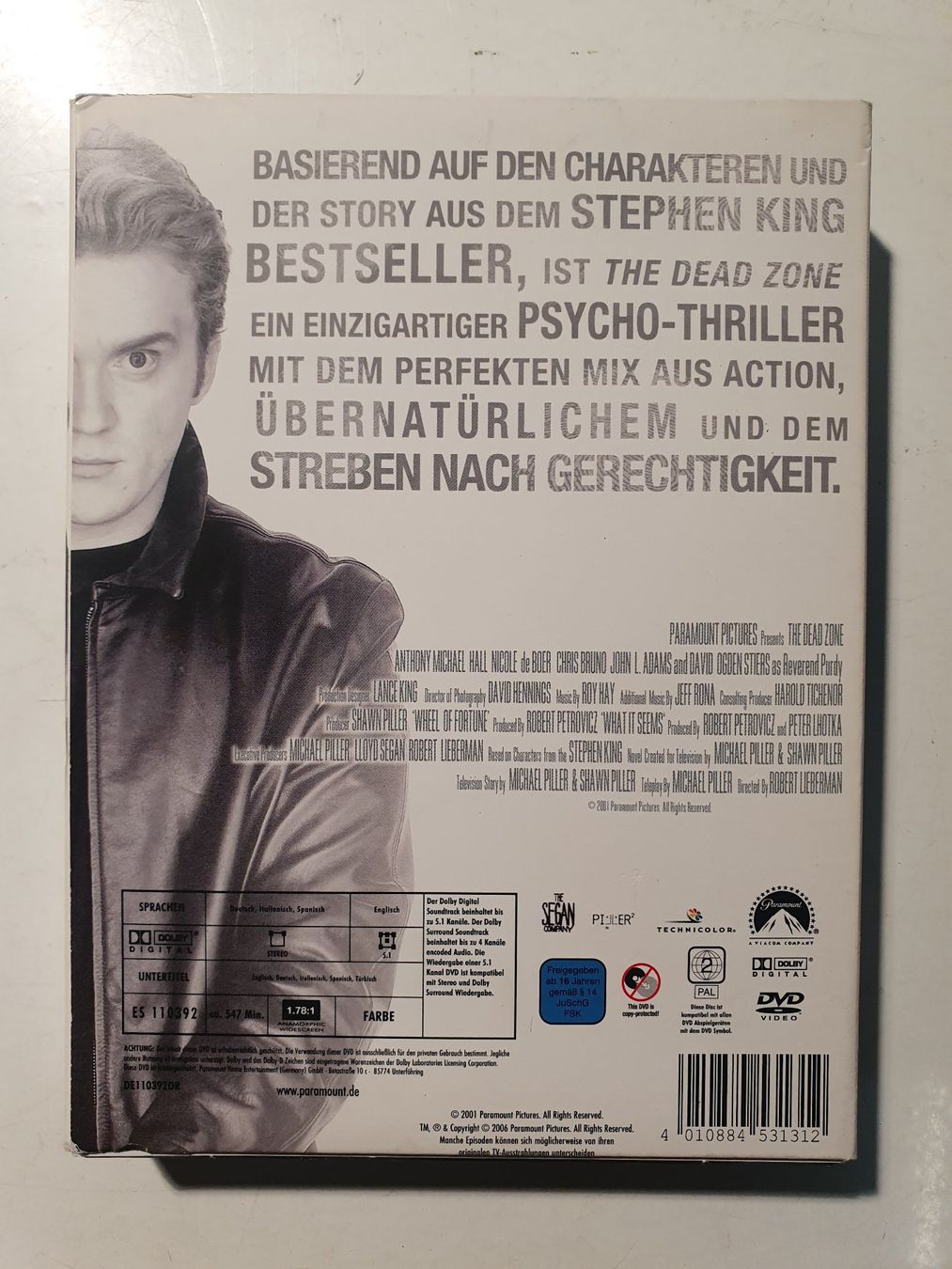 Tutti i DVDs: DVD Set Dead Zone Season 1 – Usato da Zürich venduto da loosebone 1