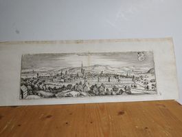 Zürich -  "Winterthur" - Merian 1654
