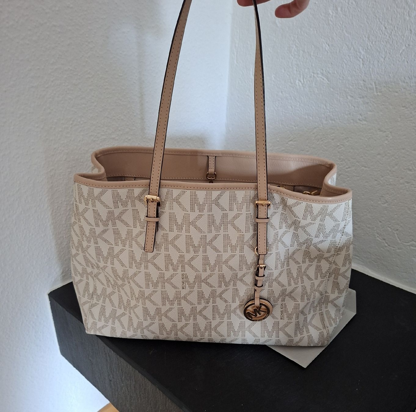 Michael Kors Taschen für Damen: Michael Kors Tasche beige – Gebraucht aus Rieden AG von Beatriz.Oliveira