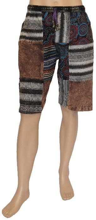 Hosen: Kurze Hose Shorts Patchwork Baumwolle Schlupfhose Grösse L – Neu (gemäss Beschreibung) aus Zürich von Masala-Oase 3