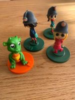 4 figurines Migros Mania